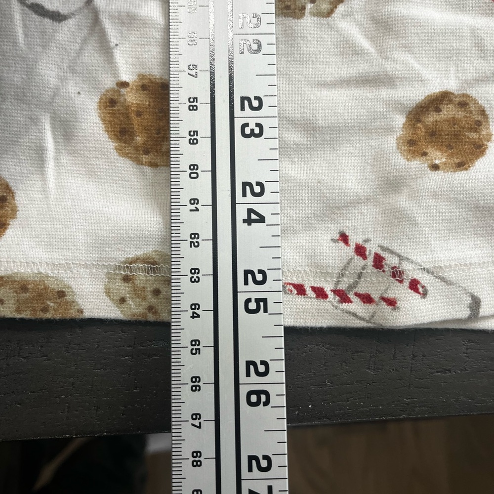 Burts Bees Baby Cookies Milk Pajama Top Long Sleeve Organic Cotton Large Soft‎ - Picture 5 of 6